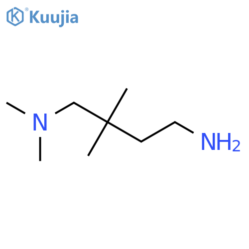 1,4-BUTANEDIAMINE, N1,N1,2,2-TETRAMETHYL- structure