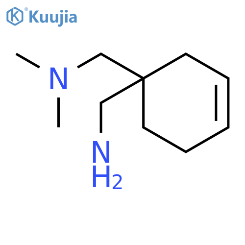 3-CYCLOHEXENE-1,1-DIMETHANAMINE, N,N-DIMETHYL- structure