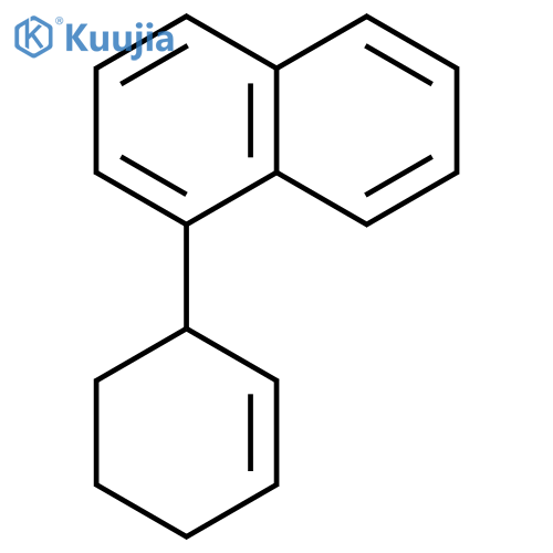 Naphthalene, 1-(2-cyclohexen-1-yl)- structure