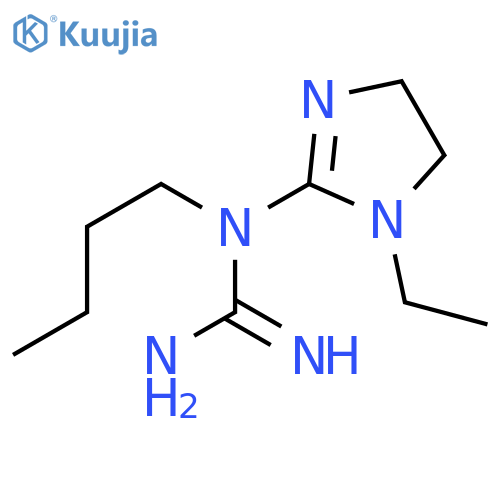 Guanidine,N-butyl-N'-(1-ethyl-4,5-dihydro-1H-imidazol-2-yl)- structure