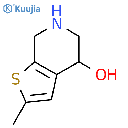 Thieno[2,3-c]pyridin-4-ol,4,5,6,7-tetrahydro-2-methyl- structure
