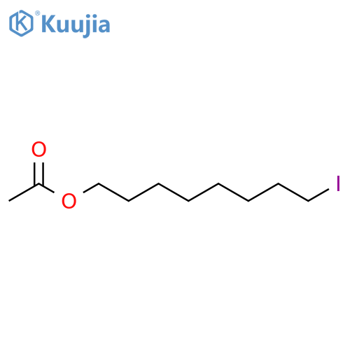 1-Octanol, 8-iodo-, acetate structure