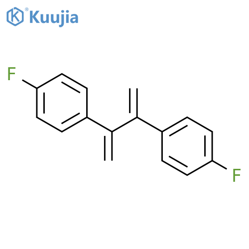 Benzene, 1,1'-[1,2-bis(methylene)-1,2-ethanediyl]bis[4-fluoro- structure