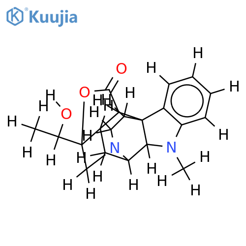 (-)-Raucubaine structure