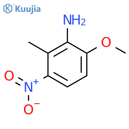 6-Methoxy-2-methyl-3-nitroaniline structure