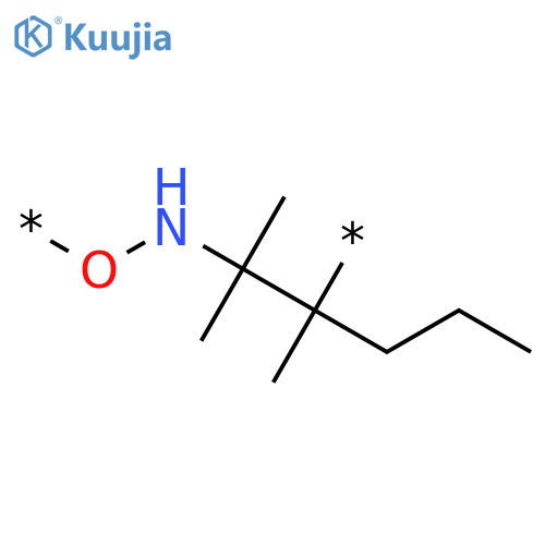 POLY[(OXYIMINO)(1,1,2-TRIMETHYL-2-PROPYL-1,2-ETHANEDIYL)] structure