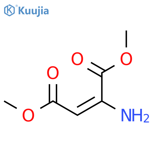 2-Butenedioic acid, 2-amino-, dimethyl ester, (Z)- structure
