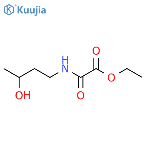 ACETIC ACID, [(3-HYDROXYBUTYL)AMINO]OXO-, ETHYL ESTER structure