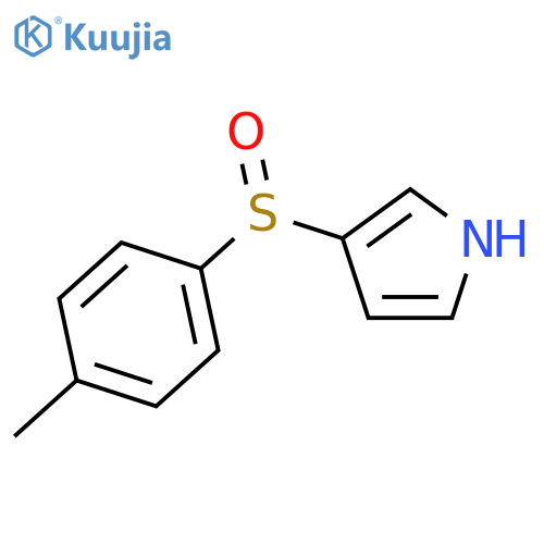 1H-PYRROLE, 3-[(4-METHYLPHENYL)SULFINYL]- structure