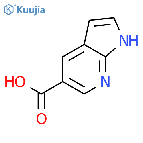 1H-Pyrrolo[2,3-b]pyridine-5-carboxylic acid structure