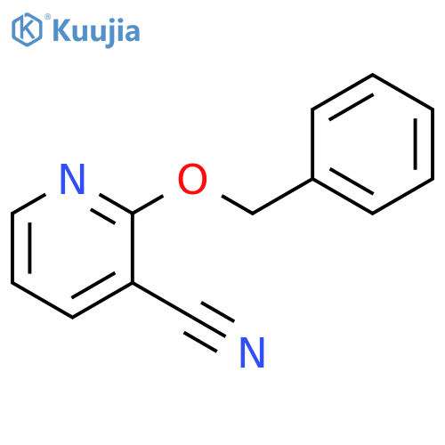 2-(benzyloxy)nicotinonitrile structure