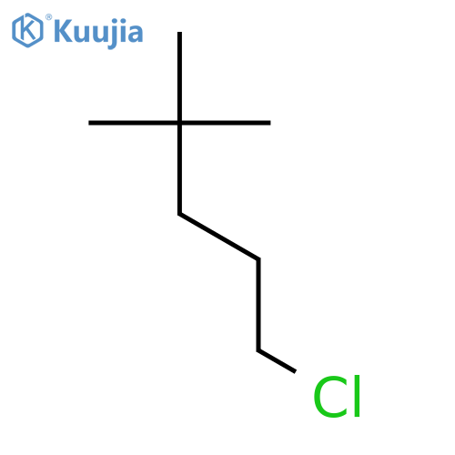 1-chloro-4,4-dimethylpentane structure
