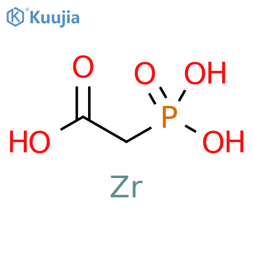 Acetic acid, 2-phosphono-, zirconium(4+) salt (2:1) structure