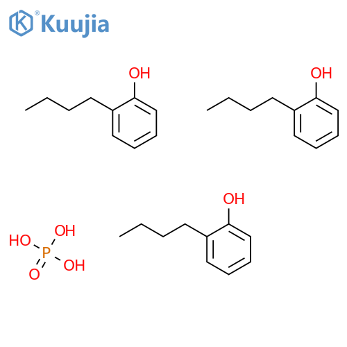 PHENOL, BUTYL-, PHOSPHATE (3:1) structure