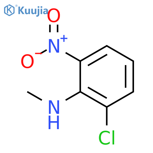 2-Chloro-N-methyl-6-nitroaniline structure