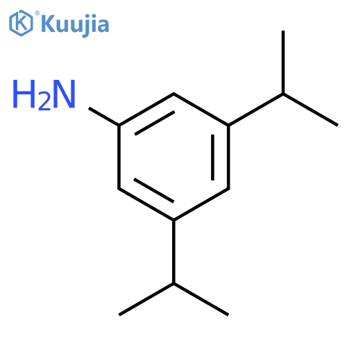 Benzenamine, 3,5-bis(1-methylethyl)- structure