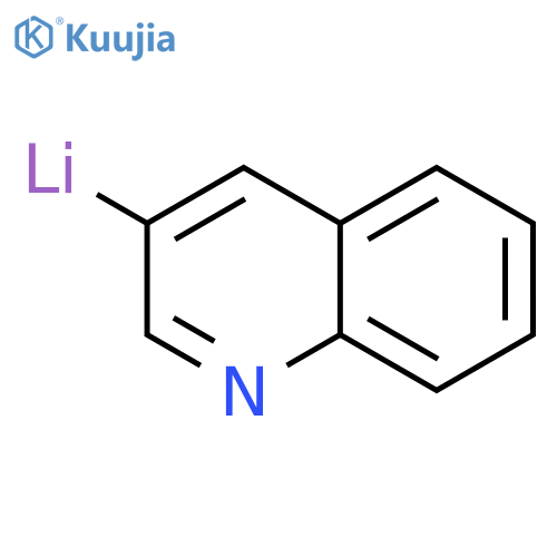 LITHIUM, 3-QUINOLINYL- structure