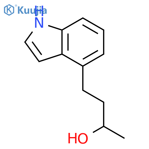 4-(1H-indol-4-yl)butan-2-ol structure