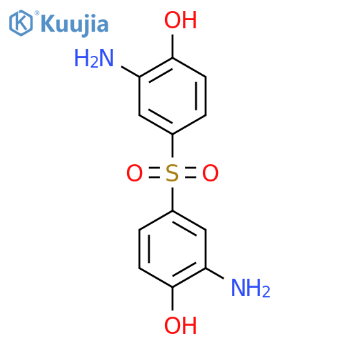 3,3'-Diamino-4,4'-dihydroxydiphenyl Sulfone structure
