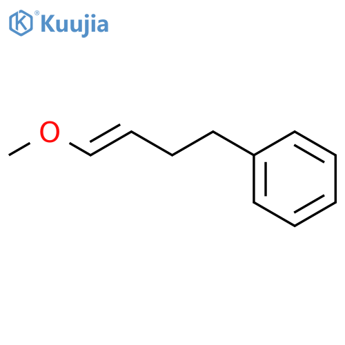 Benzene, (4-methoxy-3-butenyl)- structure