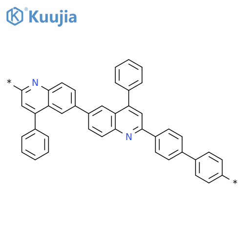 POLY[(4,4'-DIPHENYL[6,6'-BIQUINOLINE]-2,2'-DIYL)[1,1'-BIPHENYL]-4,4'-DIYL] structure