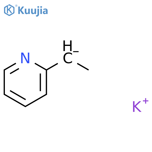 Pyridine, 2-ethyl-, ion(1-), potassium (9CI) structure
