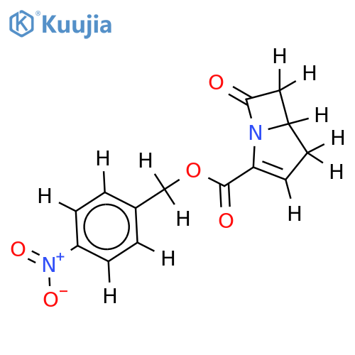p-Nitrobenzyl ester-(S)-7-Oxo-1-azabicyclo[3.2.0]hept-2-ene-2-carboxylic acid structure