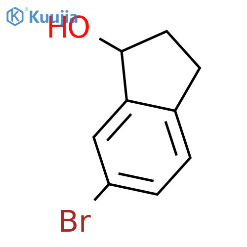 6-Bromoindan-1-ol structure