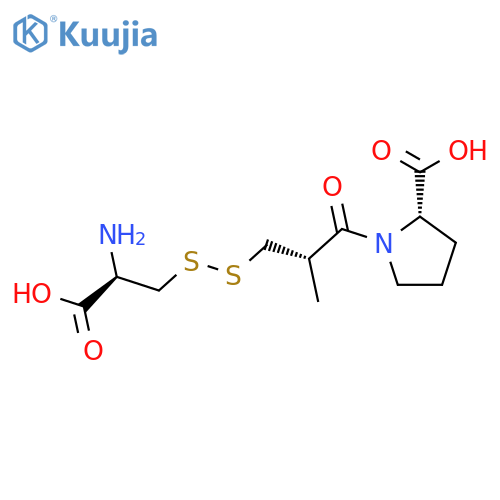 Captopril-cysteine Disulfide structure