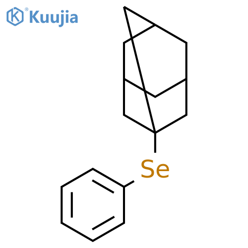 TRICYCLO[3.3.1.13,7]DECANE, 1-(PHENYLSELENO)- structure