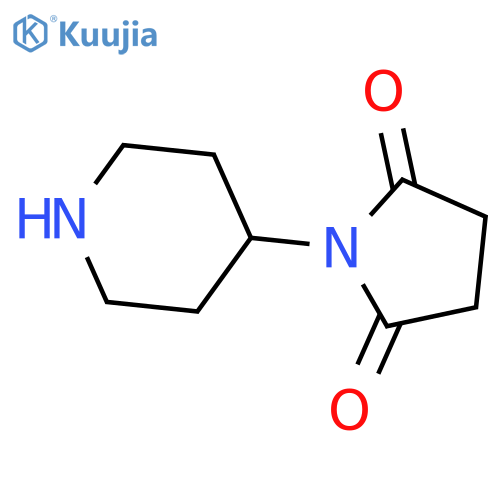 1-(Piperidin-4-yl)pyrrolidine-2,5-dione structure