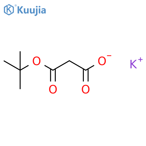 Propanedioic acid, mono(1,1-dimethylethyl) ester, potassium salt structure