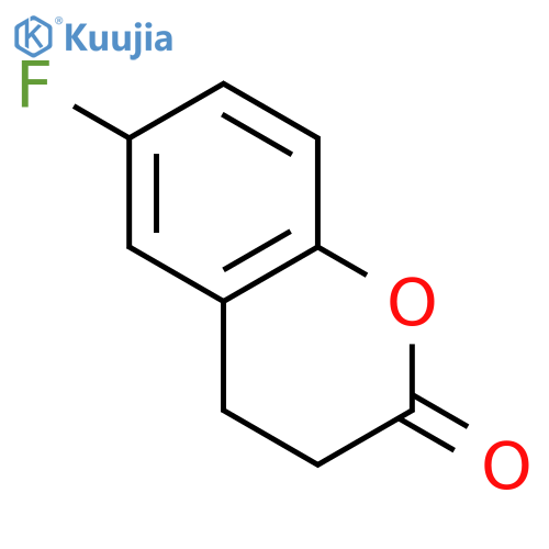 6-fluoro-2-chromanone structure