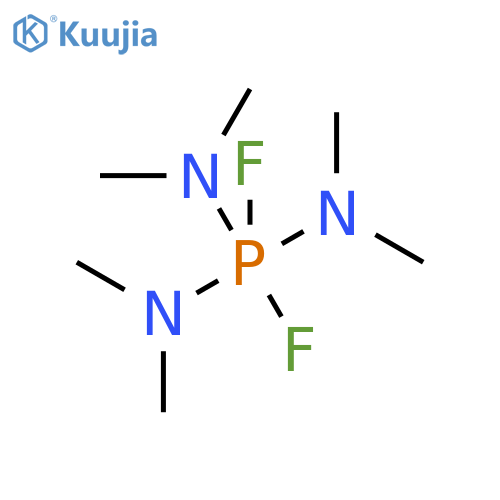 tris(dimethylamino)-difluorophosphorane structure