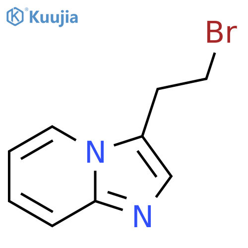 3-(2-bromoethyl)imidazo1,2-apyridine structure