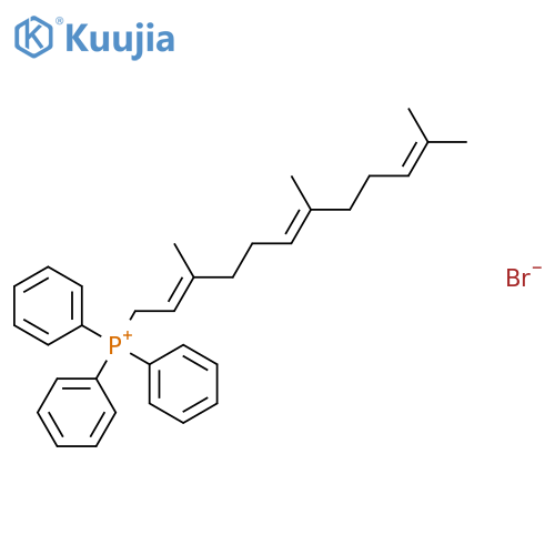 Triphenyl(3,7,11-trimethyldodeca-2,6,10-trien-1-yl)phosphonium bromide structure