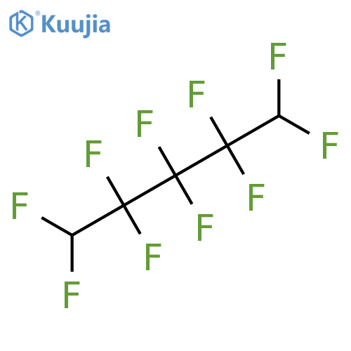 Pentane, 1,1,2,2,3,3,4,4,5,5-decafluoro- structure