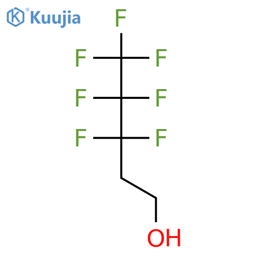 3,3,4,4,5,5,5-heptafluoropentan-1-ol structure