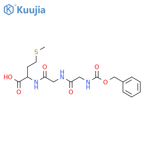 L-Methionine, N-[N-[N-[(phenylmethoxy)carbonyl]glycyl]glycyl]- (9CI) structure