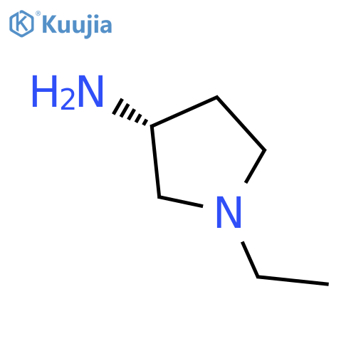 (3R)-1-ethylpyrrolidin-3-amine structure