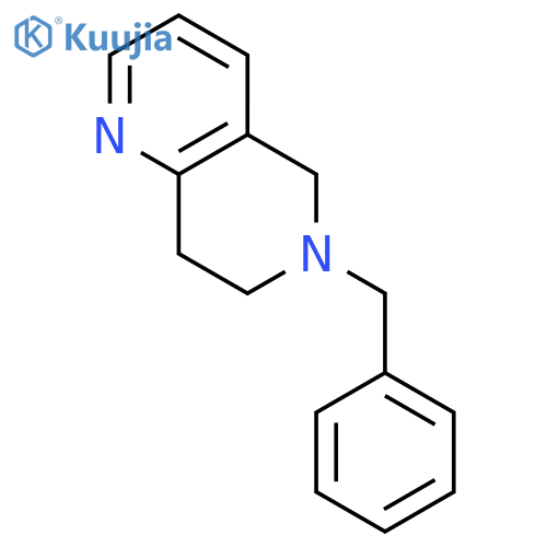 6-Benzyl-5,6,7,8-tetrahydro-1,6-naphthyridine structure