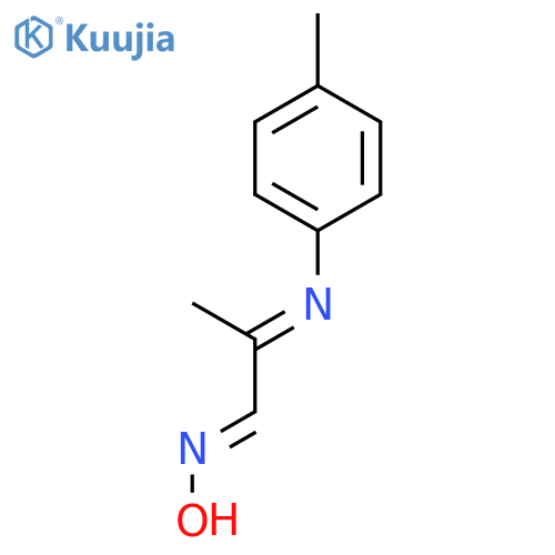 PROPANAL, 2-[(4-METHYLPHENYL)IMINO]-, OXIME structure