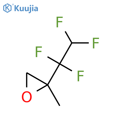 2-methyl-2-(1,1,2,2-tetrafluoroethyl)oxirane structure