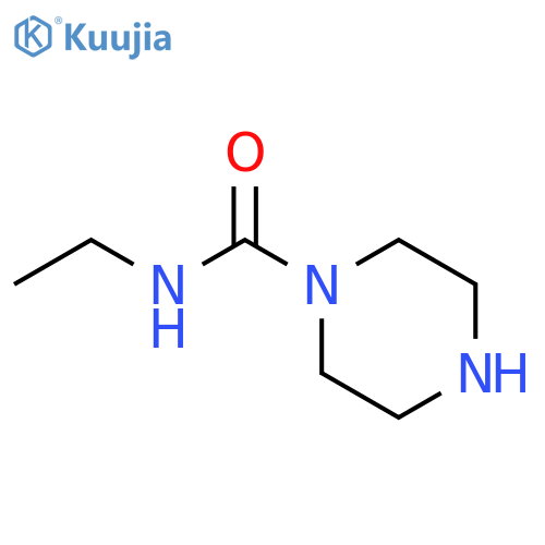 N-Ethyl-1-piperazinecarboxamide structure