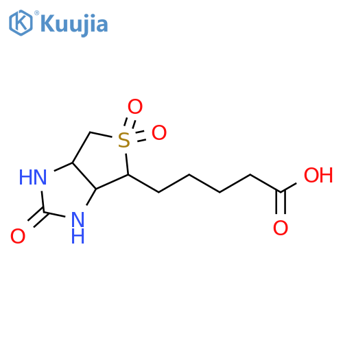 1H-Thieno[3,4-d]imidazole-4-pentanoic acid, hexahydro-2-oxo-, 5,5-dioxide structure
