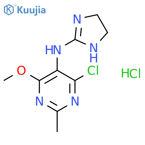 Moxonidine hydrochloride structure