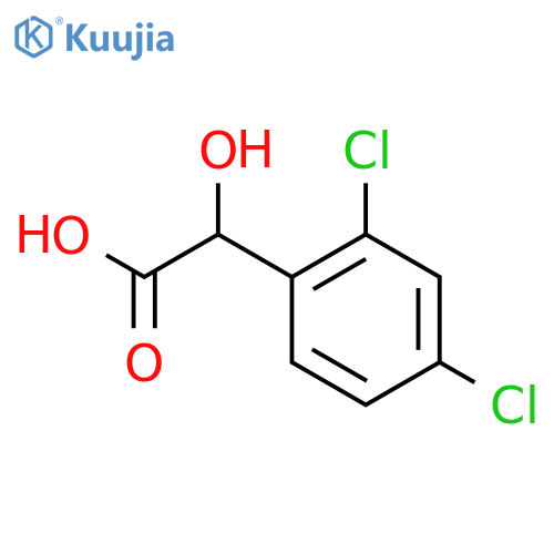 2-(2,4-dichlorophenyl)-2-hydroxyacetic acid structure