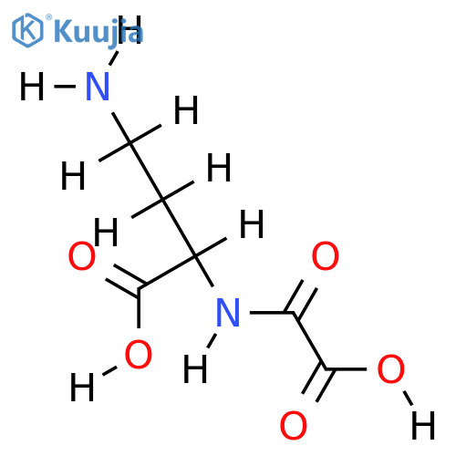 4-Amino-2-(oxalylamino)butanoic acid structure