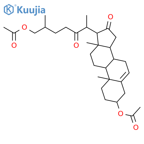 Kryptogenin-3,26-diacetate structure