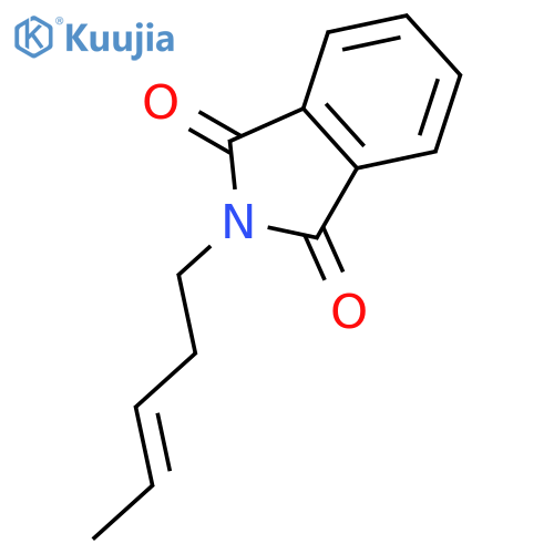 1H-ISOINDOLE-1,3(2H)-DIONE, 2-(3-PENTENYL)- structure